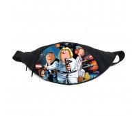Поясная сумка бананка Гриффины (GB- Family Guy 06) Gear Bag черная