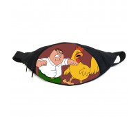 Поясная сумка бананка Гриффины (GB- Family Guy 07) Gear Bag черная