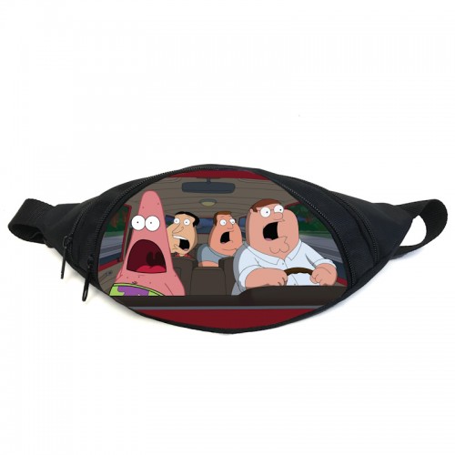 Поясная сумка бананка Гриффины (GB- Family Guy 020) Gear Bag черная Поясная сумка бананка Гриффины (GB- Family Guy 020) Gear Bag черная