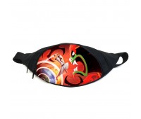 Поясная сумка бананка Самурай Джек (GB- Samurai Jack 05) Gear Bag черная