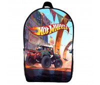Рюкзак Хотвілс дитячий (Gear bag Hot wheels mini 01) чорний, 29 х 21 х 9 см