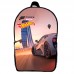Рюкзак Хотвилс детский (Gear bag Hot wheels mini 02) черный, 29 х 21 х 9 см