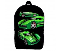 Рюкзак Хотвілс дитячий (Gear bag Hot wheels mini 04) чорний, 29 х 21 х 9 см
