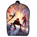 Рюкзак Человек Паук детский (Gear bag Spidermen mini 019) черный, 29 х 21 х 9 см