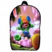 Рюкзак Бравл Старс Леон дитячий (Gear bag Brawl Stars mini 03) чорний, 29 х 21 х 9 см