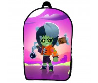 Рюкзак Бравл Старс Бібі дитячий (Gear bag Brawl Stars mini 014) чорний, 29 х 21 х 9 см