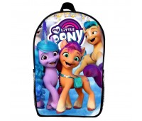 Рюкзак Mій маленький поні дитячий (Gear bag mini My little pony 02) чорний, 29 х 21 х 9 см