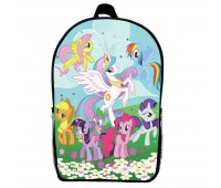 Рюкзак Mій маленький поні дитячий (Gear bag mini My little pony 05) чорний, 29 х 21 х 9 см