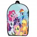 Рюкзак Mій маленький поні дитячий (Gear bag mini My little pony 06) чорний, 29 х 21 х 9 см