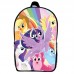 Рюкзак Mій маленький поні дитячий (Gear bag mini My little pony 07) чорний, 29 х 21 х 9 см