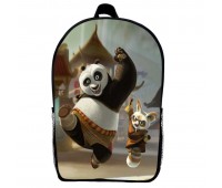 Рюкзак Панда кунг-фу дитячий (Gear bag KF mini 05) чорний, 29 х 21 х 9 см