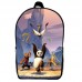 Рюкзак Панда кунг-фу детский (Gear bag KF mini 07) черный, 29 х 21 х 9 см