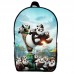 Рюкзак Панда кунг-фу дитячий (Gear bag KF mini 08) чорний, 29 х 21 х 9 см