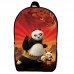 Рюкзак Панда кунг-фу дитячий (Gear bag KF mini 011) чорний, 29 х 21 х 9 см