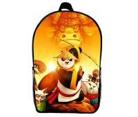 Рюкзак Панда кунг-фу дитячий (Gear bag KF mini 013) чорний, 29 х 21 х 9 см