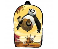Рюкзак Панда кунг-фу дитячий (Gear bag KF mini 015) чорний, 29 х 21 х 9 см