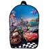 Рюкзак Тачки Молния Маккуин детский (Gear bag Cars mini 05) черный, 29 х 21 х 9 см