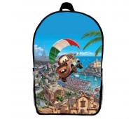 Рюкзак Тачки Молнія Маквін дитячий (Gear bag Cars mini 06) чорний, 29 х 21 х 9 см