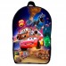 Рюкзак Тачки Молния Маккуин детский (Gear bag Cars mini 07) черный, 29 х 21 х 9 см