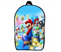 Рюкзак Маріо дитячий (Gear bag Mario mini 02) чорний, 29 х 21 х 9 см