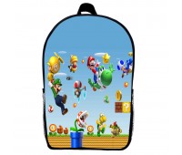 Рюкзак Маріо дитячий (Gear bag Mario mini 05) чорний, 29 х 21 х 9 см