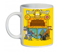 Чашка Симпсоны (кружка supercup simpsons 0012)