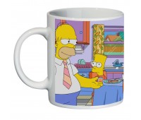 Чашка Симпсоны (кружка supercup simpsons 0017)
