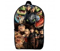 Рюкзак Як приручити дракона дитячий (Gear bag Беззубик mini 01) чорний, 29 х 21 х 9 см