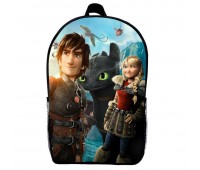 Рюкзак Як приручити дракона дитячий (Gear bag Беззубик mini 02) чорний, 29 х 21 х 9 см