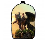 Рюкзак Як приручити дракона дитячий (Gear bag Беззубик mini 03) чорний, 29 х 21 х 9 см