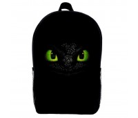 Рюкзак Як приручити дракона дитячий (Gear bag Беззубик mini 04) чорний, 29 х 21 х 9 см
