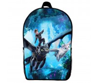 Рюкзак Як приручити дракона дитячий (Gear bag Беззубик mini 07) чорний, 29 х 21 х 9 см