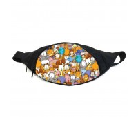 Поясная сумка бананка Гарфилд (GB Gar-06) Gear Bag черная Поясная сумка бананка Гарфилд (GB Gar-06) Gear Bag черная