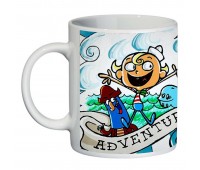 Чашка Удивительные злоключения Флэпджека (кружка supercup MM Flapjack 002)