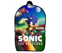 Рюкзак Сонік дитячий (Gear bag mini Sonic 02) чорний, 29 х 21 х 9 см