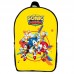Рюкзак Соник детский (Gear bag Sonic mini 04) черный, 29 х 21 х 9 см