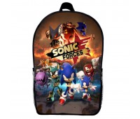 Рюкзак Сонік дитячий (Gear bag mini Sonic 05) чорний, 29 х 21 х 9 см