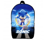 Рюкзак Сонік дитячий (Gear bag mini Sonic 08) чорний, 29 х 21 х 9 см