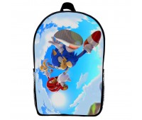 Рюкзак Сонік дитячий (Gear bag mini Sonic 010) чорний, 29 х 21 х 9 см