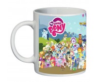 Чашка Мой маленький пони My little pony (кружка supercup MLP 001-020)
