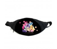 Поясная сумка бананка Мой маленький пони My little pony  (GB-MLP 01-01) Gear Bag черная