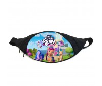 Поясная сумка бананка Мой маленький пони My little pony  (GB-MLP 01-03) Gear Bag черная