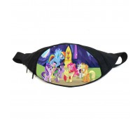 Поясная сумка бананка Мой маленький пони My little pony  (GB-MLP 01-04) Gear Bag черная