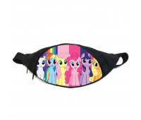 Поясная сумка бананка Мой маленький пони My little pony  (GB-MLP 01-06) Gear Bag черная