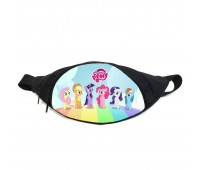 Поясная сумка бананка Мой маленький пони My little pony  (GB-MLP 01-08) Gear Bag черная
