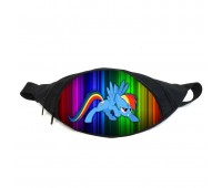 Поясная сумка бананка Мой маленький пони My little pony  (GB-MLP 01-013) Gear Bag черная