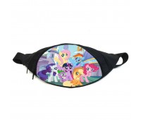 Поясная сумка бананка Мой маленький пони My little pony  (GB-MLP 01-016) Gear Bag черная