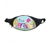 Поясная сумка бананка Мой маленький пони My little pony  (GB-MLP 01-021) Gear Bag черная