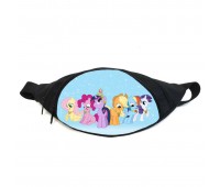 Поясная сумка бананка Мой маленький пони My little pony  (GB-MLP 01-025) Gear Bag черная