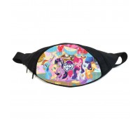 Поясная сумка бананка Мой маленький пони My little pony  (GB-MLP 01-026) Gear Bag черная